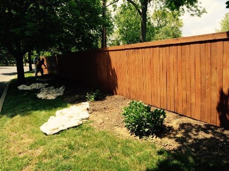allentown fence painting