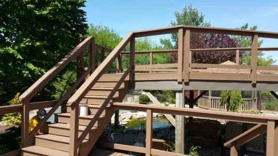 Completed Deck Project in Macungie, PA, by CertaPro Painters of the Greater Lehigh Valley