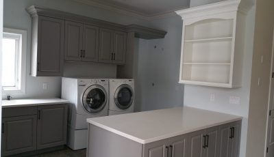 Laundry Cabinets & Walls