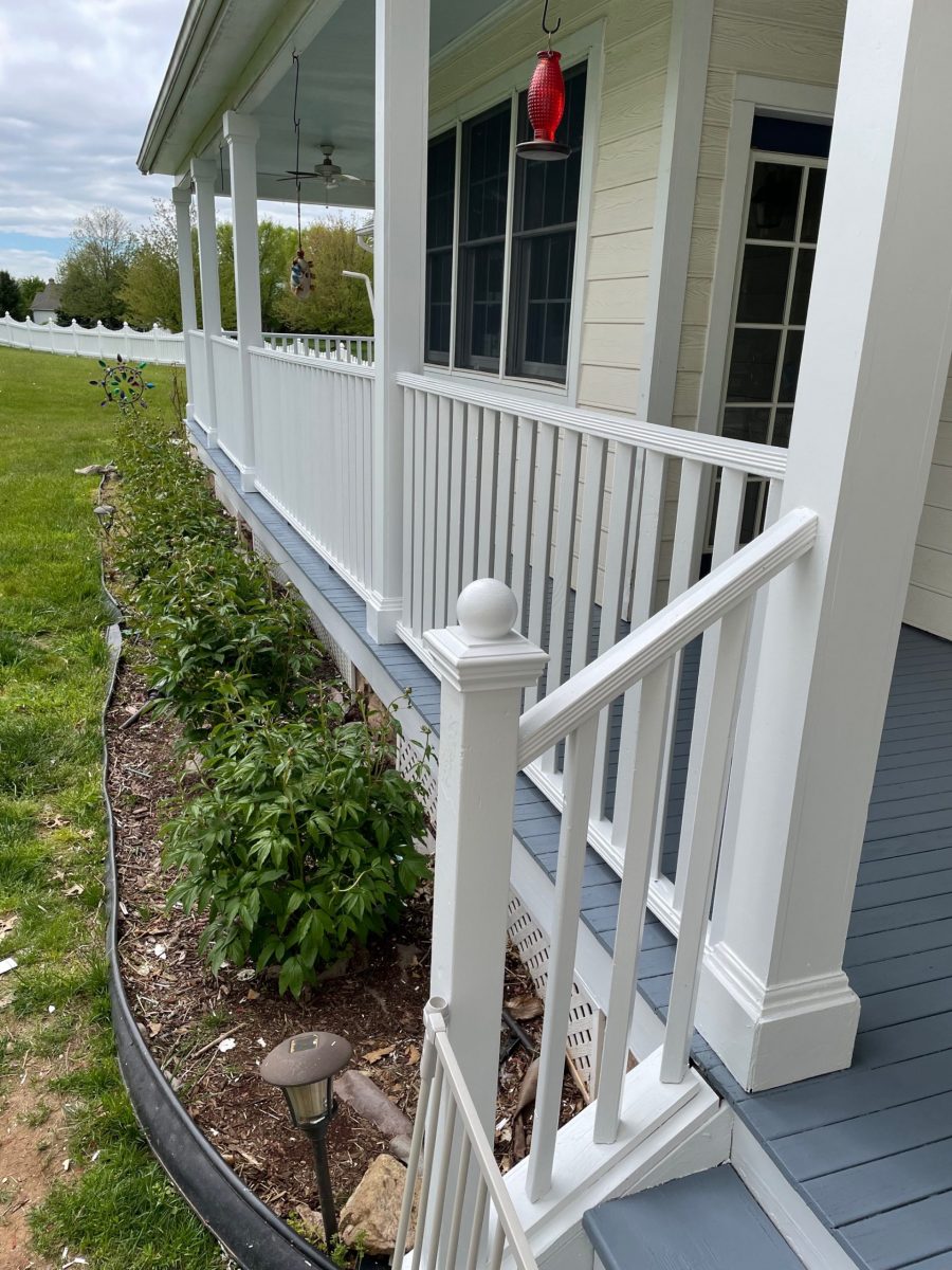 Finished Deck Staining and Painting Project in Hellertown, PA by CertaPro Painters of the Greater Lehigh Valley - Angle 3 Preview Image 1