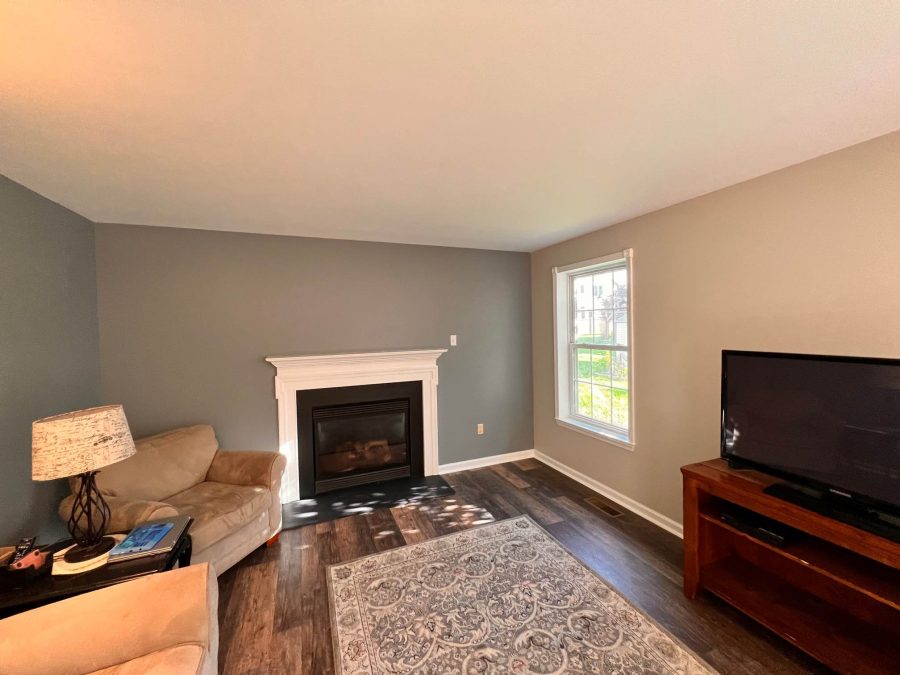 Completed Residential Living Room Painting Project in Macungie, PA Preview Image 2