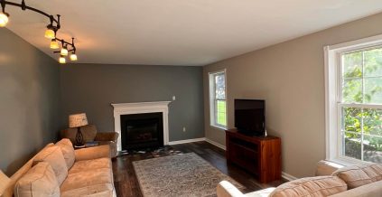 Residential Living Room Painting – Macungie, PA ...