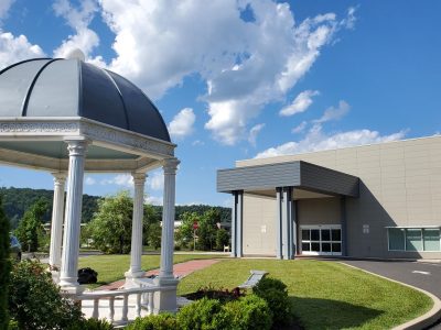 Completed Gazebo CertaPro Greater Lehigh Valley painting project