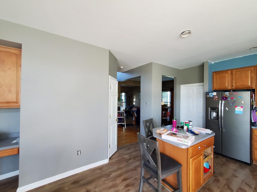 Kitchen in Northampton, PA, after completed residential interior painting project by CertaPro Painters of the Greater Lehigh Valley