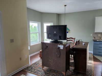 Home Interior in in Northampton, PA after completed residential interior painting project by CertaPro Painters of the Greater Lehigh Valley - Angle 2