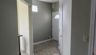 Hallway in Northampton, PA after completed residential interior painting project by CertaPro Painters of the Greater Lehigh Valley - Angle 2