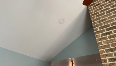 Completed residential interior painting project in Schnecksville, PA - Angle 3