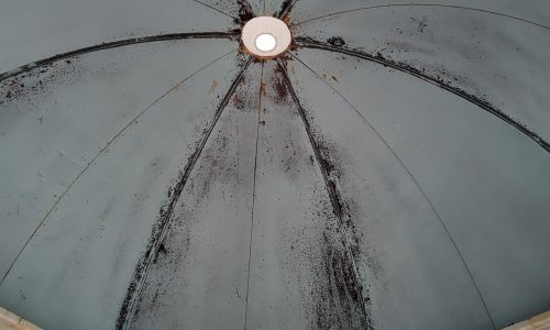 Inside Roof - Before