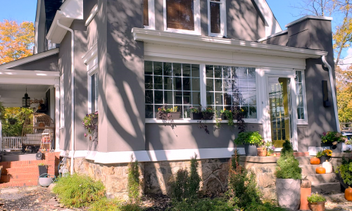 After - Front Entrance