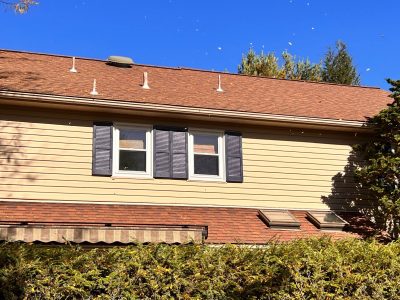 Front of house in Allentown, PA, after completed residential exterior painting project by CertaPro Painters of the Greater Lehigh Valley