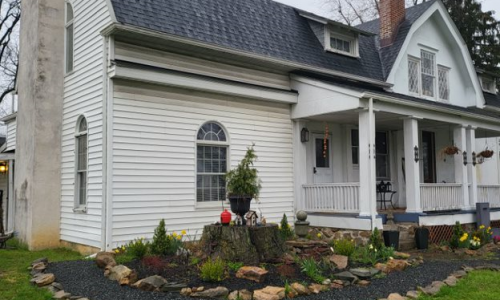 Before - Left Side Entrance