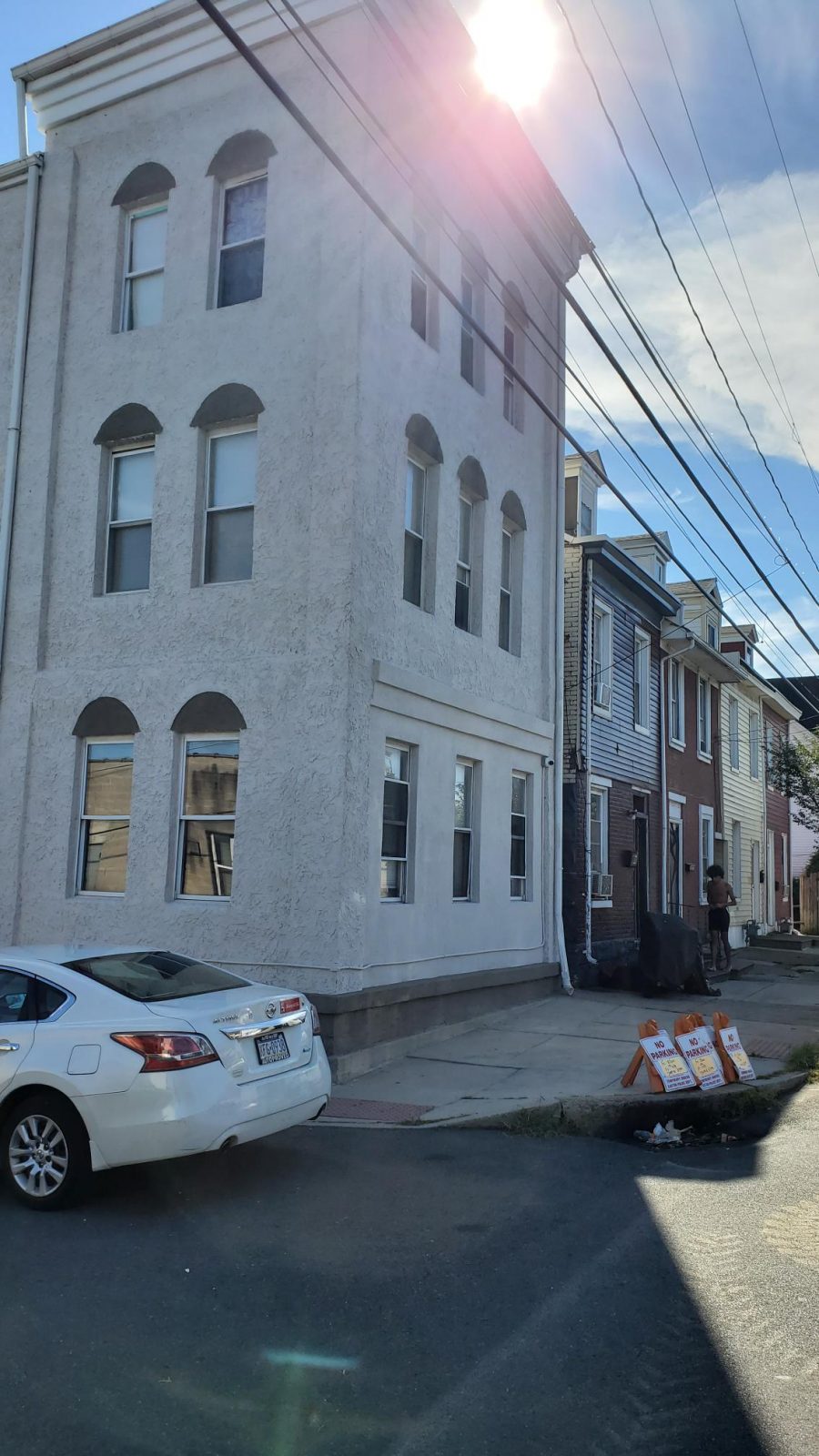 Corner Angle of completed commercial exterior painting project at River Rock Management by CertaPro Painters of the Greater Lehigh Valley - Angle 2 Preview Image 3