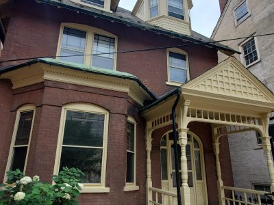 Front of Bethlehem Moravians property after painting project by CertaPro Painters of the Greater Lehigh Valley