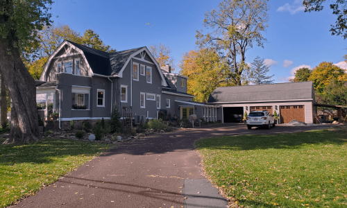 Before - Right Side / Garage Entrance