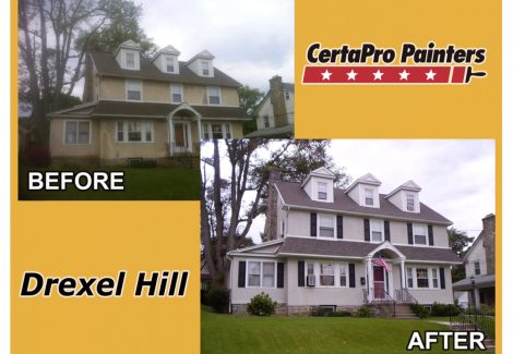 Residential Painting Project - Drexel Hill, PA