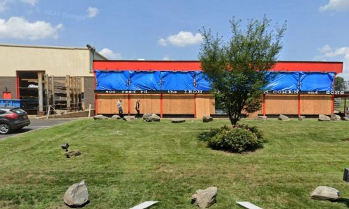 Showroom Exterior Prepped