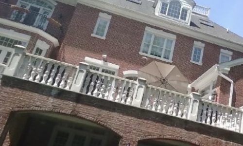 Brick Lime Wash Project Before