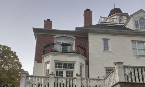 Lime Wash Project In Progress