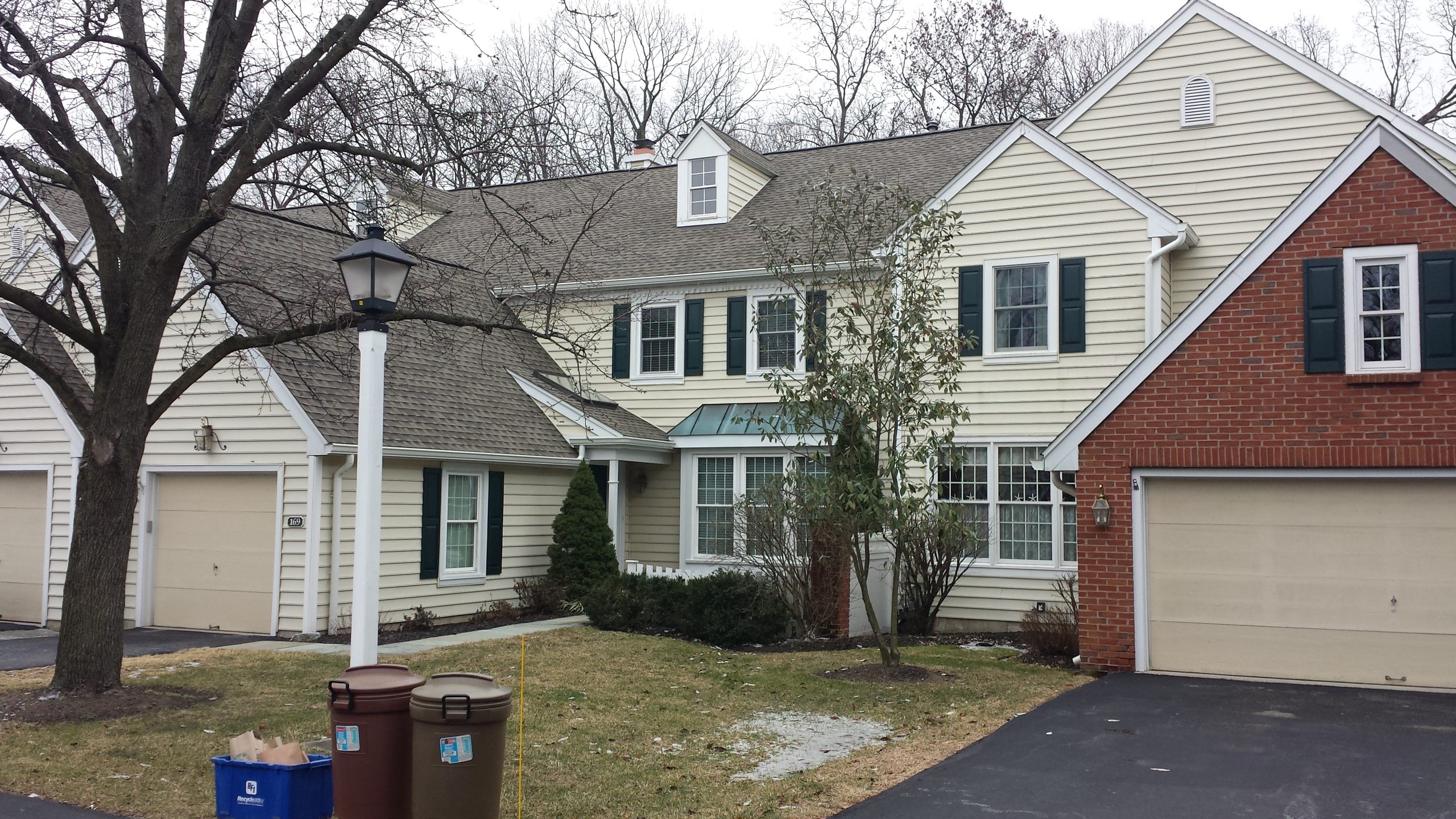 Commercial Townhome repainted in Malvern, PA