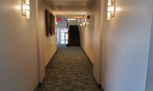 After - Hallway Leading to Stairwell