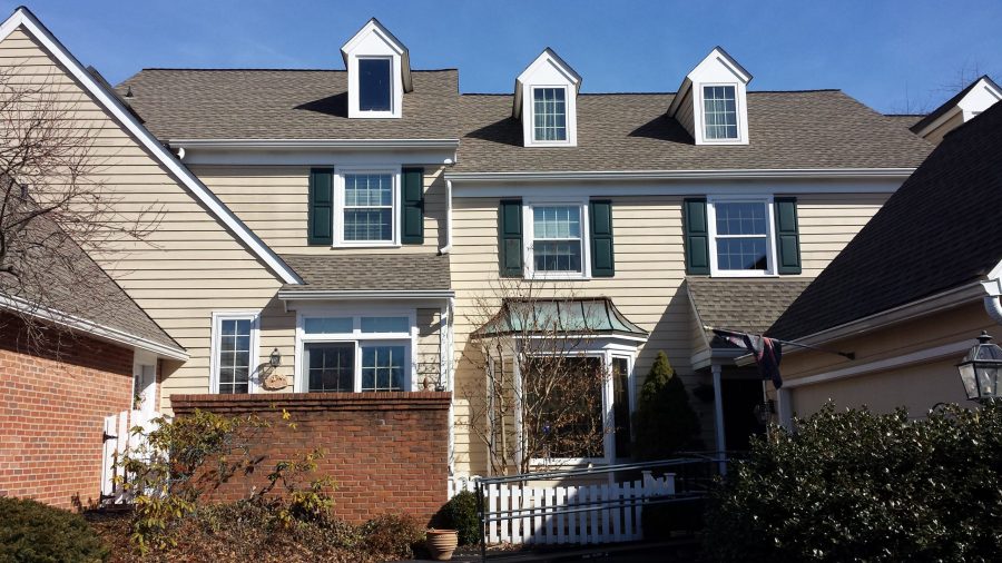 Exterior of Commercial Townhome repainted in Malvern, PA Preview Image 3