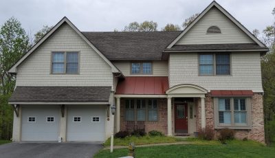 Exterior Painting of Hardie Plank and Cedar Shake Shingles