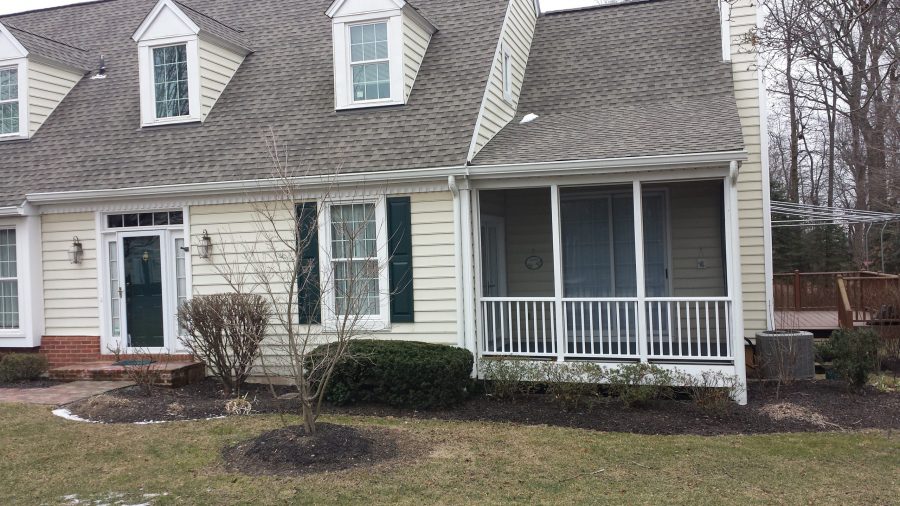 Deck and Exterior of Commercial Townhome repainted in Malvern, PA Preview Image 2