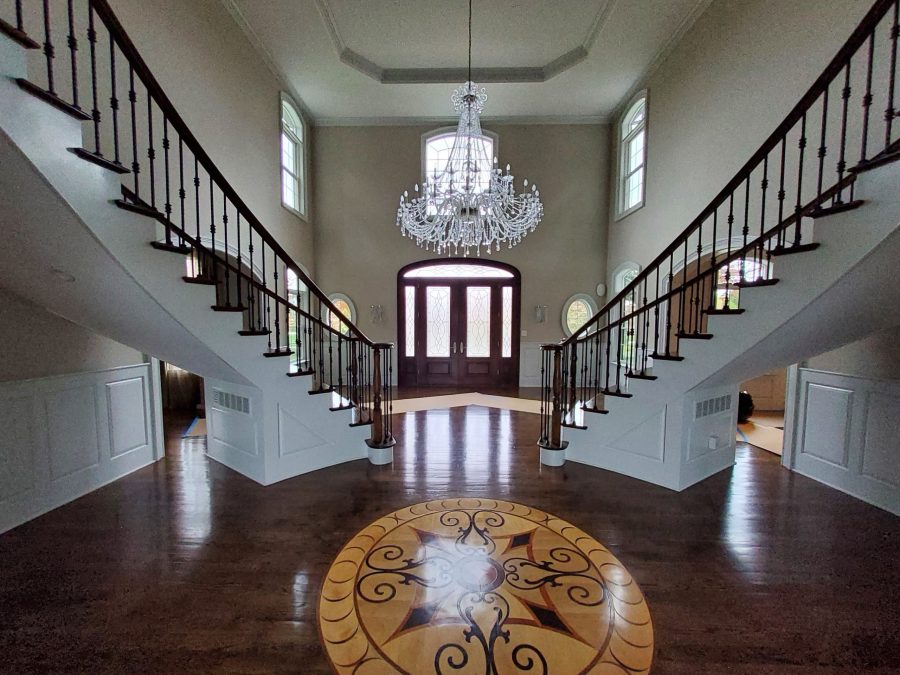 Malvern PA, Staircase and Foyer Painting