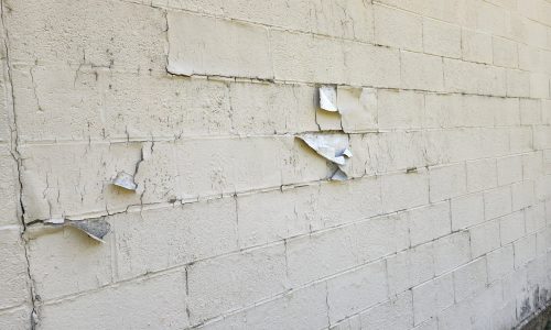 Close Up of Old Peeling Paint