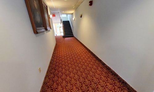 Before - Hallway Leading to Stairwell