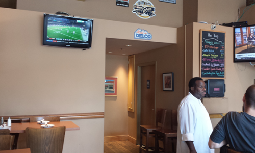 Restaurant Walls & Restrooms