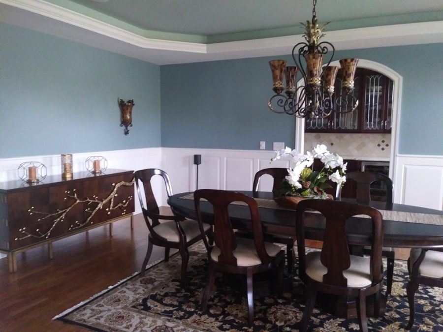 Devon, PA interior dining room