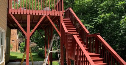 Deck Staining