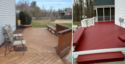 Deck Staining