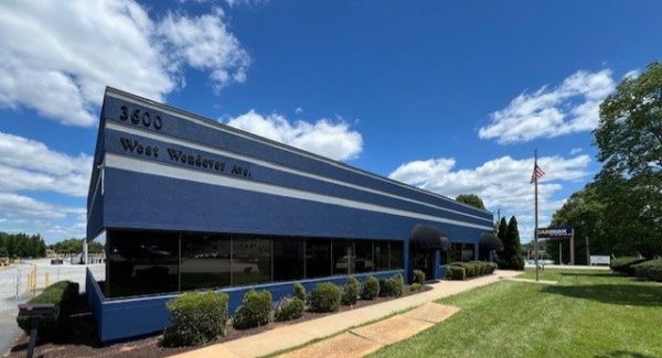 office building painting west wendover ave