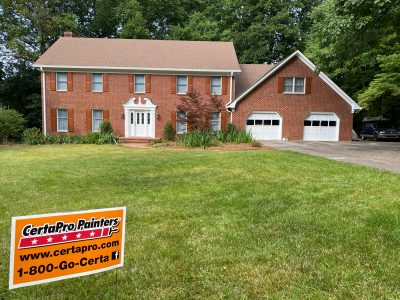 CertaPro Painters® of Greensboro, NC Brick Painting Services