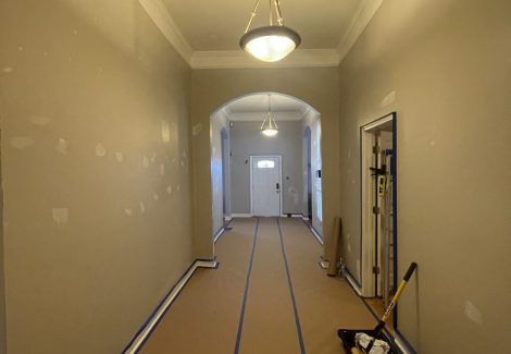 Before Interior Hallway Painting