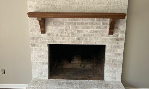 Fireplace Limewash