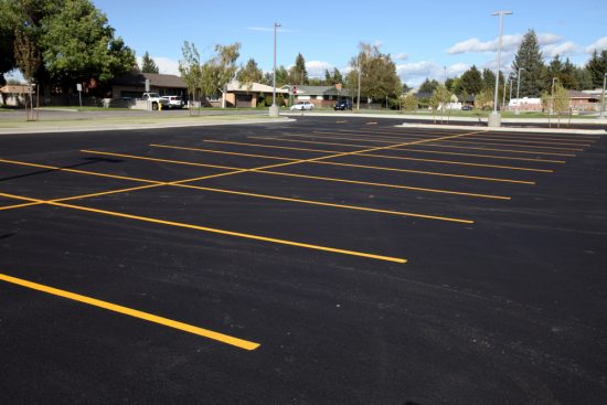 Greenville East, SC Parking Lot Line Striping & Stenciling Services