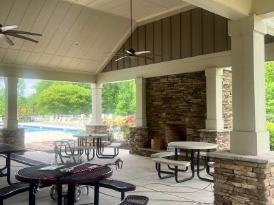 Pool House Exterior Painting Simpsonville, SC
