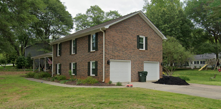 Before Exterior Brick House Painting Preview Image 5