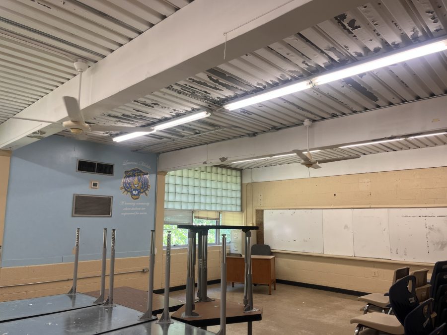 Before Classroom Ceiling Painting Laurens, SC Preview Image 5