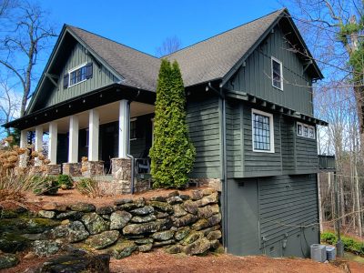 Professional Cedar Siding painting
