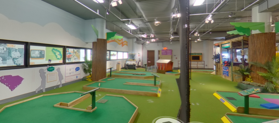 Children's Museum Golf Play Area Interior Painting Preview Image 1