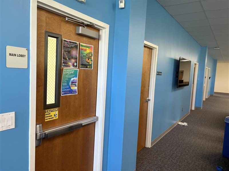 Blue Interior Office Painting Preview Image 1