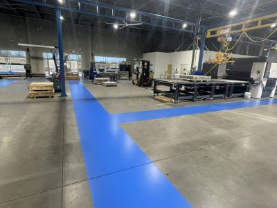Professional Warehouse Floor Painting in Greenville, SC