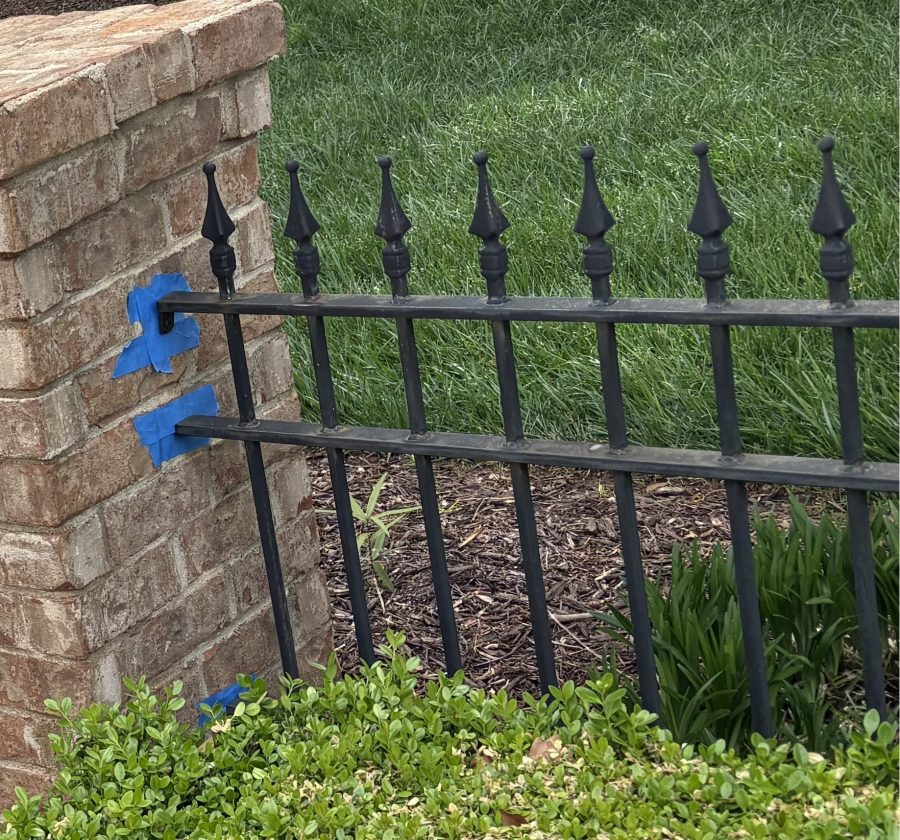 before wrought iron fence painting Preview Image 1