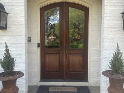 Professional Door Staining