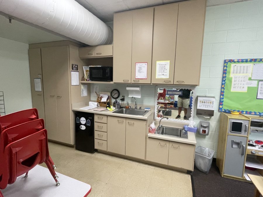 Before Classroom Cabinet Professional Painting Preview Image 10