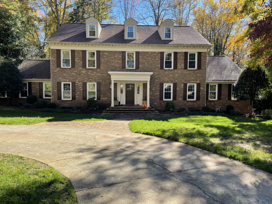 Before Exterior Brick Painting Preview Image 1